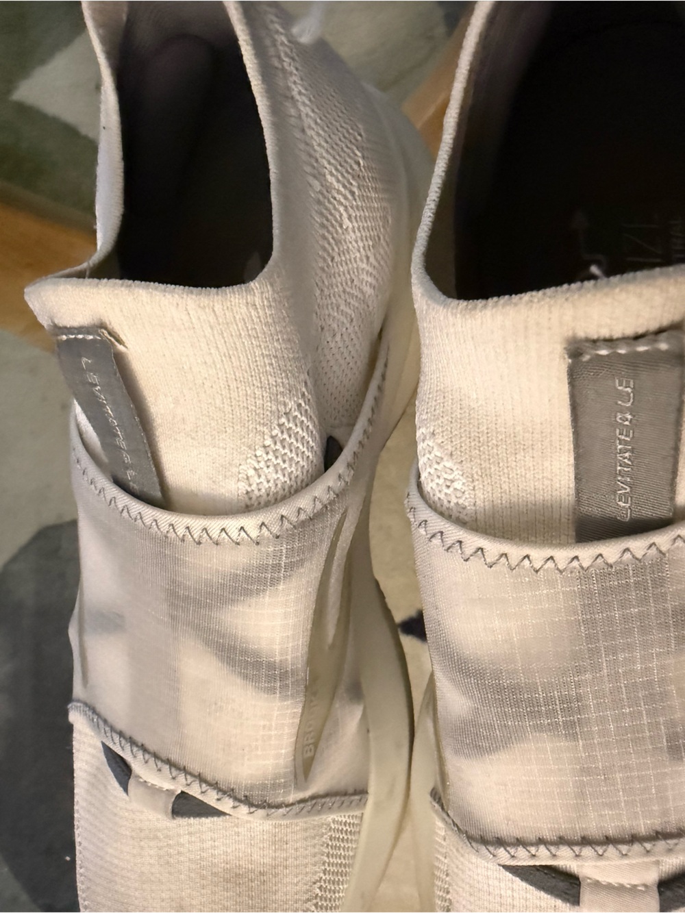 Brooks women’s White Slip-On Athletic Shoes - Picture 3 of 6